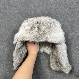 Mad Bomber Rabbit Fur Trapper Hat Adult Large Aviato